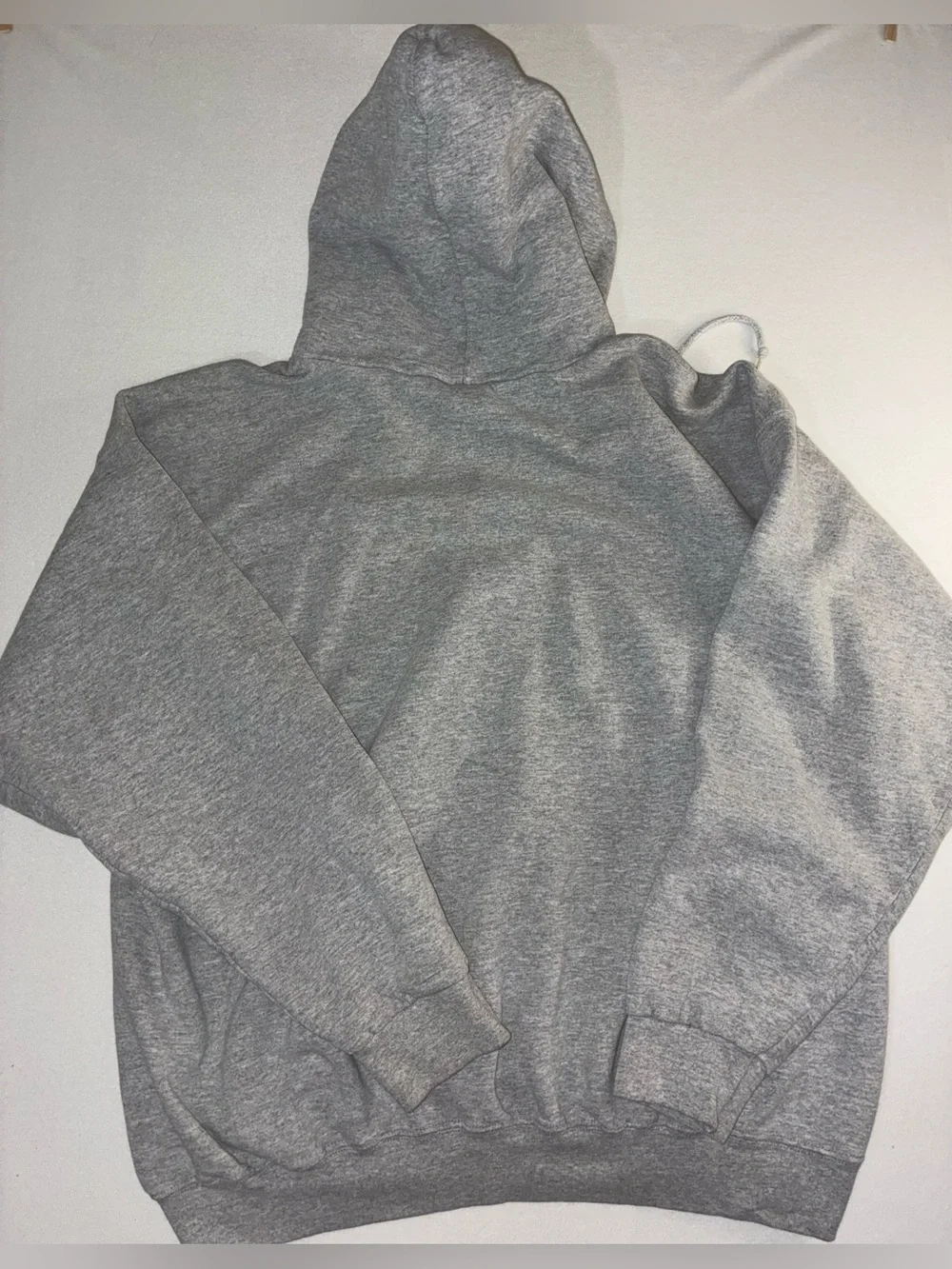 1990s vintage made in USA Nike Men’s Gray Pullover Hoodie Sweatshirt size L